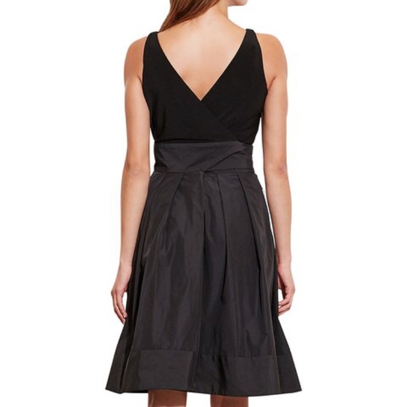 Lauren Ralph Lauren Taffeta Fit & Flare Dress - Picture 2 of 6